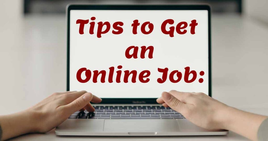 Work from Anywhere: Online Job Trends and Tips.