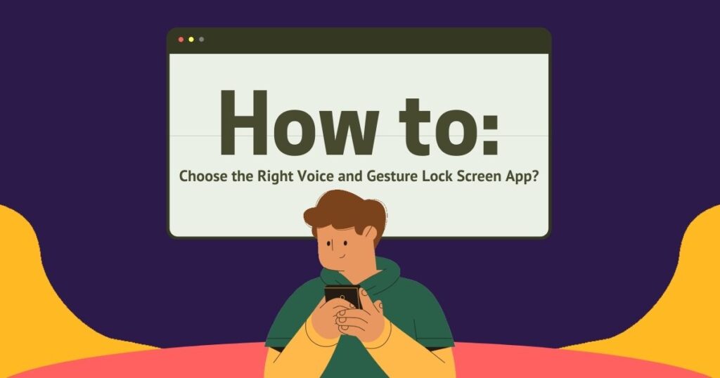 Top voice and gesture lock screen apps